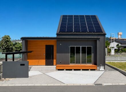 光と木が調和する、開放感あふれる住まい